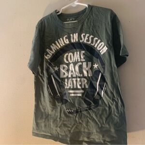 Children’s Place Green Gaming In Session Boy’s Size M(7/8)